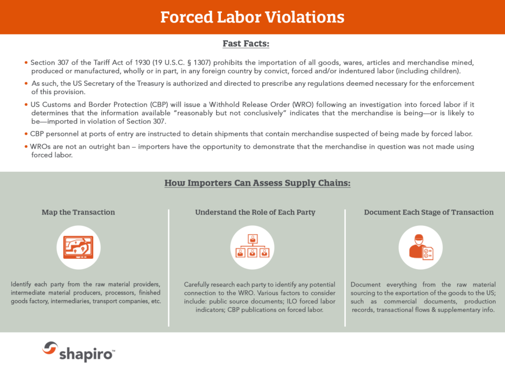 How to Avoid Forced Labor Violations on Your Imports